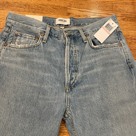 AGOLDE Jamie High Rise Classic Jeans in Shakedown - Picture 8 of 8